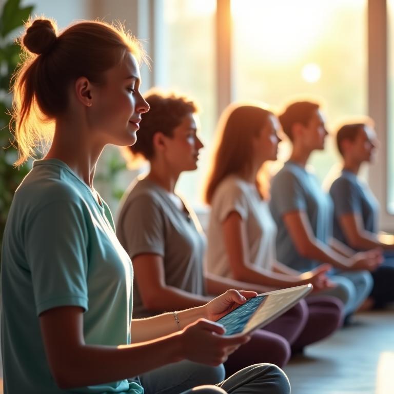 Digital wellness journey for adults 35+